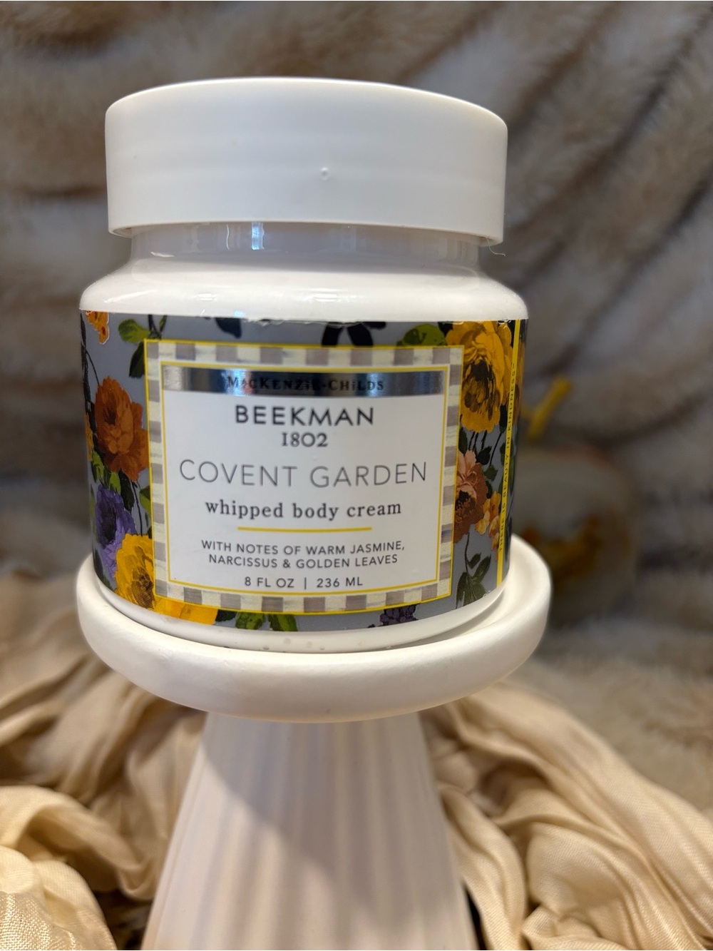 Beekman 1802 McKenzie Childs Covent Garden Whipped Body Cream - 8 FL OZ - Picture 2 of 5
